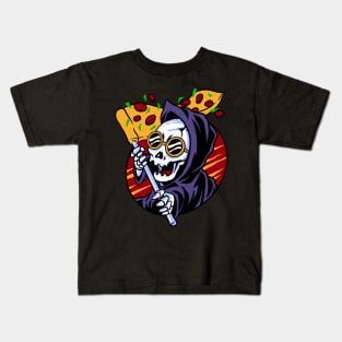 dead of pizza Kids T-Shirt